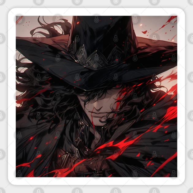 Hunters of the Dark: Explore the Supernatural World with Vampire Hunter D. Illustrations: Bloodlust Magnet by insaneLEDP